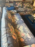 Meerkleurige bloemenbank, Ophalen