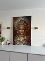 Glasschilderij, Ophalen of Verzenden, Zo goed als nieuw, Schilderij, 75 tot 100 cm