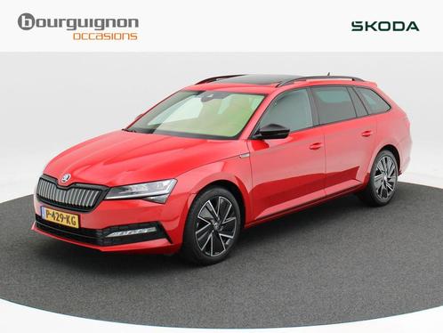Skoda Superb Combi 1.4 TSi 218 Pk iV Sportline Business | Pa, Auto's, Skoda, Bedrijf, Te koop, Superb, ABS, Achteruitrijcamera
