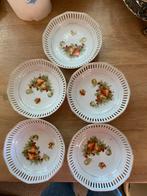 Vijf Schumann Arzberg Bordjes met Fruitmotief, Ophalen of Verzenden