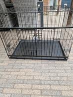 Honden bensch met schuifdeuren 90 x 70 x 60, Dieren en Toebehoren, Hondenbenches, Ophalen, Zo goed als nieuw