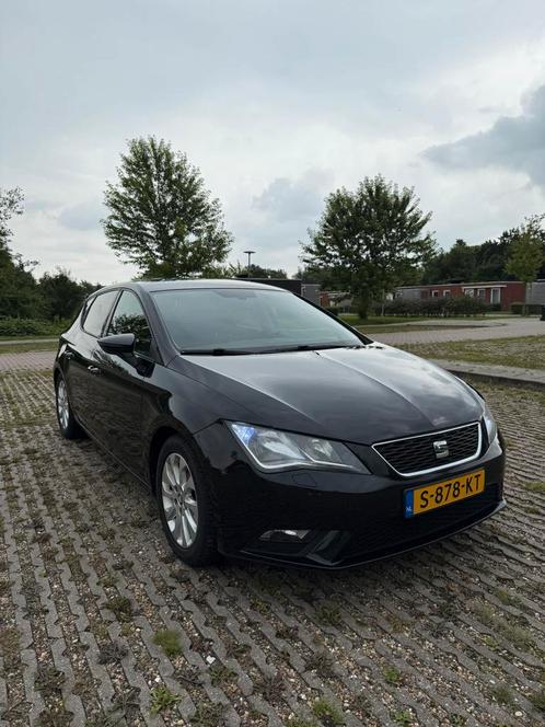 Seat Leon 1.2 TSI 77KW/105PK 2014 Zwart, Auto's, Seat, Particulier, Leon, Bluetooth, Bochtverlichting, Cruise Control, Elektrische ramen