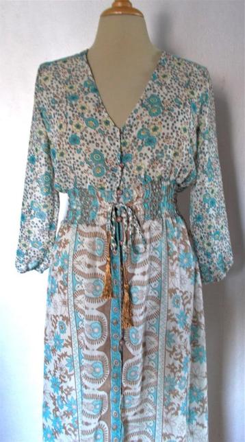 Ibiza/boho maxi print jurk! M beschikbaar voor biedingen
