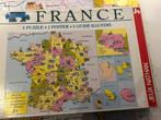 Leuke puzzel van frankrijk, Ophalen of Verzenden, Minder dan 500 stukjes, Zo goed als nieuw, Legpuzzel