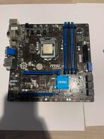 MSI B85M-G43 Moederbord met Intel Core i5-4410 Processor, Ophalen of Verzenden, Zo goed als nieuw, DDR3