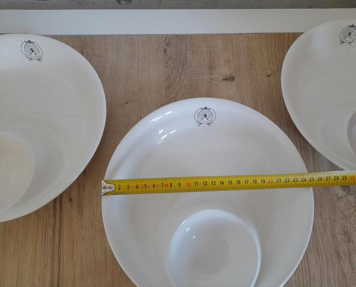 3 snack/ mossel/ schalen borden riviera maison, Huis en Inrichting, Keuken | Servies, Verzenden