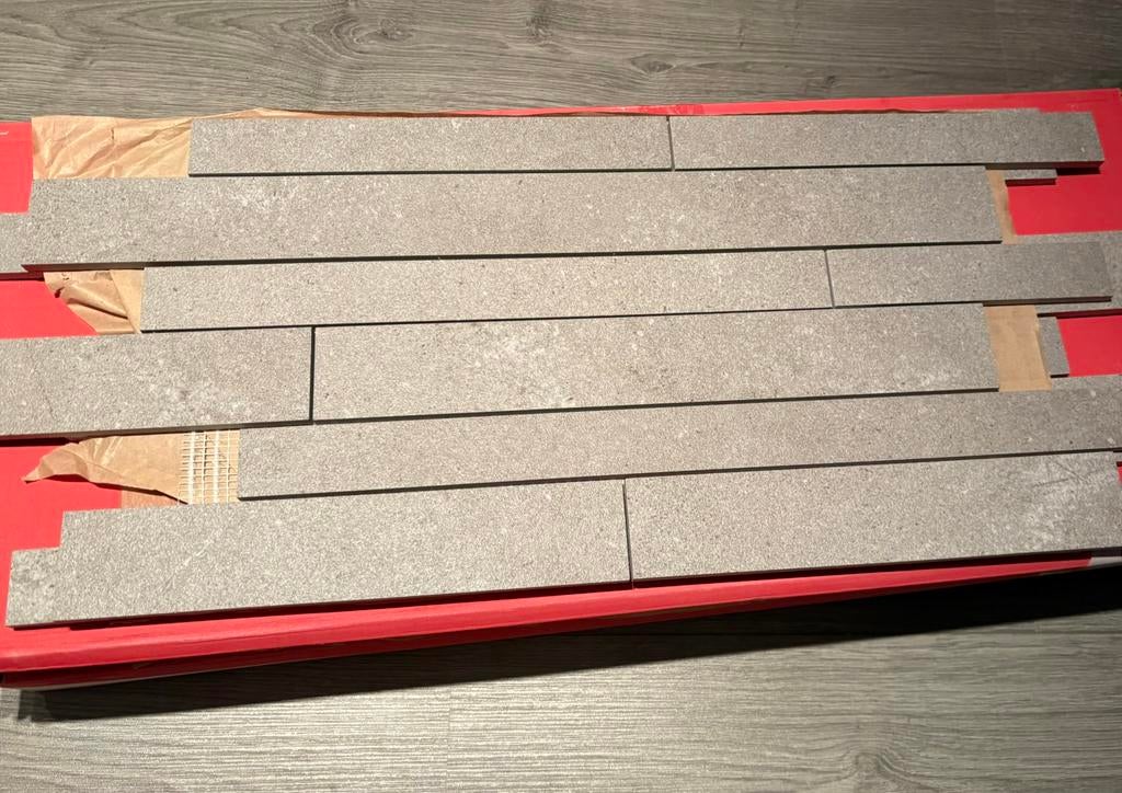 Wand-/Vloertegels > Padana > 60x30cm > Grijs > Nieuw in doos, Doe-het-zelf en Verbouw, Tegels, Zo goed als nieuw, Wandtegels, Keramiek