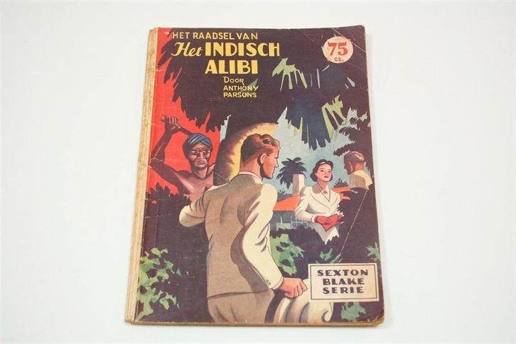 Het Raadsel van het Indisch Alibi — Sexton Blake [1946], Boeken, Avontuur en Actie, Gelezen, Ophalen of Verzenden