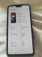 OnePlus 6 - Gebruikt 128gb achterkant barst , lcd kras vrij, Gebruikt, Verzenden, Zwart, Touchscreen