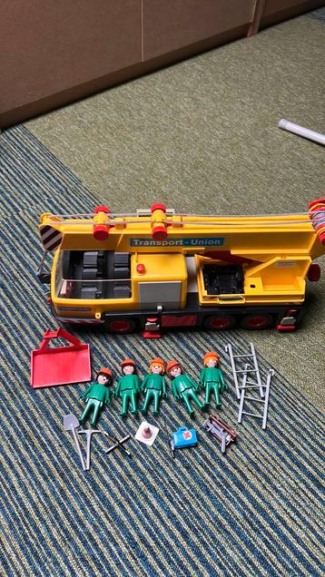 Vintage kraanwagen playmobil beschikbaar voor biedingen