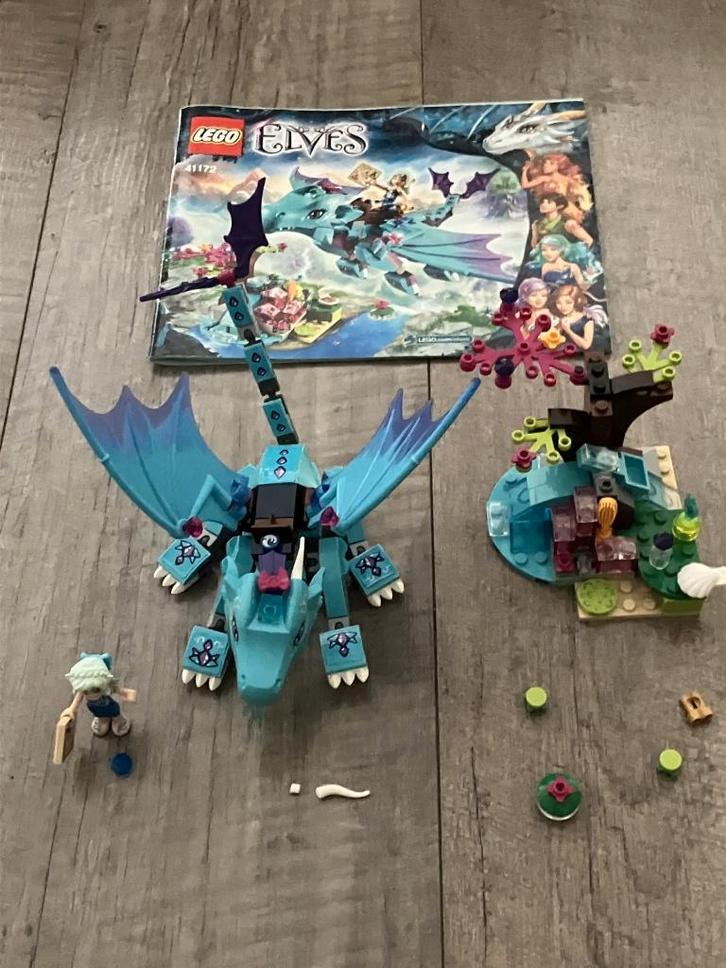 Elves Het Waterdraak Avontuur - 41172, Kinderen en Baby's, Speelgoed | Duplo en Lego, Zo goed als nieuw, Lego, Complete set, Ophalen of Verzenden