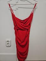 Rode korte jurk Shein, Kleding | Dames, Jurken, Verzenden, Zo goed als nieuw, Maat 36 (S), Boven de knie