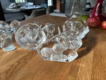 Handgemaakte kristallen beeldjes Mats Jonasson beschikbaar voor biedingen