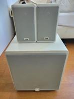 Canton Plus C met 2x Plus S, Audio, Tv en Foto, Luidsprekers, Gebruikt, 60 tot 120 watt, Front, Rear of Stereo speakers, Ophalen
