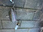 Leuke vintage  art deco lamp koperen, Ophalen of Verzenden