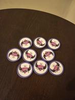 Club Merlijn munten 9 stuks, Ophalen of Verzenden