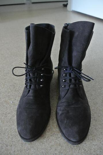 Stuart Weitzman enkel laarzen 39 donker bruin zeer netjes beschikbaar voor biedingen