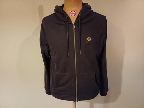 BELSTAFF maat L trui hoody sweater vest als nieuw, Kleding | Heren, Truien en Vesten, Zo goed als nieuw, Maat 48/50 (M), Zwart