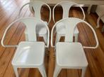 stoelen ( 4 stuks ), Ophalen, Gebruikt, Zwart, Metaal