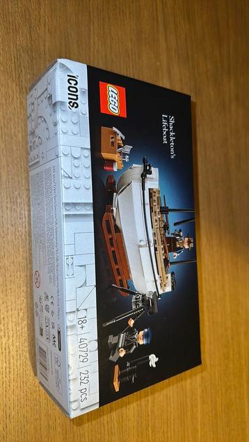 Lego icons 40729 Shackleton’s Lifeboat beschikbaar voor biedingen