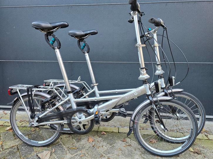 2x Aluminium Dahon Helios XL 8 naaf versnellingen, Fietsen en Brommers, Fietsen | Vouwfietsen, Dahon, 20 inch of meer, Totaal opvouwbaar