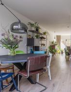 Hanglamp met knikarm, zgan!!, Ophalen of Verzenden, Zo goed als nieuw, Metaal, 75 cm of meer