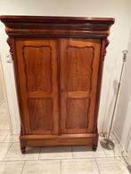 Biedermeier kast – Noten/Mahoniehout – wegens overlijden, Antiek en Kunst, Ophalen of Verzenden