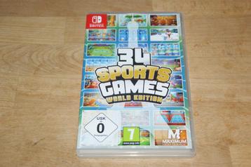 34 Sports Games World Edition (Switch) beschikbaar voor biedingen