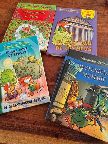 4x Geronimo Stilton beschikbaar voor biedingen