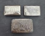 3 Vintage tabaksblikken waarvan
1x Niemeijer's tabak, Antiek en Kunst, Ophalen of Verzenden