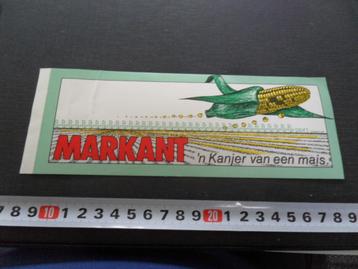 sticker MARKANT 'n Kanjer van een mais *  beschikbaar voor biedingen