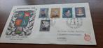1e dagenvelop NL E46 Kinderzegels 1960, Postzegels en Munten, Postzegels | Eerstedagenveloppen, Nederland, Beschreven, Ophalen of Verzenden