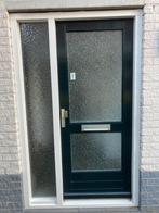 Voordeur met figuurglas, Doe-het-zelf en Verbouw, Ophalen, Gebruikt, Buitendeur, 200 tot 215 cm