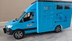Bruder Mercedes Benz Sprinter Paardentransportwagen, Ophalen of Verzenden, Gebruikt
