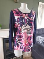 Gerry Weber blauwe bloemen top shirt mt L 42 | Gratis verz, Maat 42/44 (L), Lange mouw, Gedragen, Gerry weber