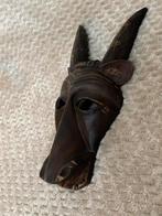 Afrikaans uit hout gesneden dieren masker /Antilope, Ophalen of Verzenden