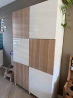Ikea Besta kast met deuren, Ophalen, Kunststof, 100 tot 150 cm, Zo goed als nieuw