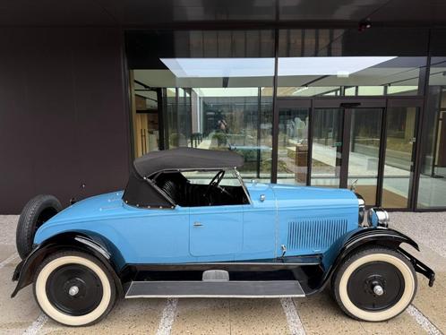 Prachtige 1925 Nash Advanced Six Roadster, Auto's, Oldtimers, Bedrijf, Overige merken, Benzine, Cabriolet, Handgeschakeld, Blauw