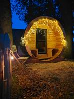 Ongebruikte Sauna | barrel sauna | buiten sauna | Ø2,16 x 2m, Ophalen, Zo goed als nieuw, Complete sauna