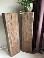 Houten zuilen / meerpalen, Huis en Inrichting, Ophalen, Zo goed als nieuw