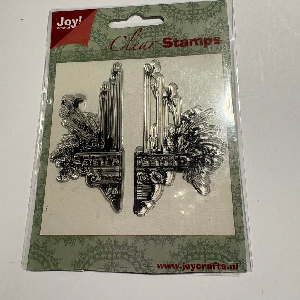 Stempel joy kerst, Hobby en Vrije tijd, Stempelen, Ophalen of Verzenden, Zo goed als nieuw, Clearstamp