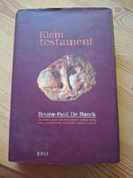 B.P. de Roeck - Klein testament, Ophalen of Verzenden, Gelezen, B.P. de Roeck
