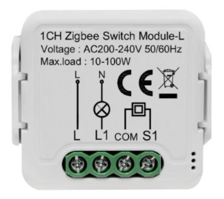 Tuya ZigBee 3.0 inbouwschakelaar zonder nuldraad, Hobby en Vrije tijd, Elektronica-componenten, Nieuw, Ophalen of Verzenden