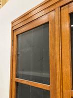 2x Art Deco boekenkast eiken groot, Antiek en Kunst, Ophalen of Verzenden