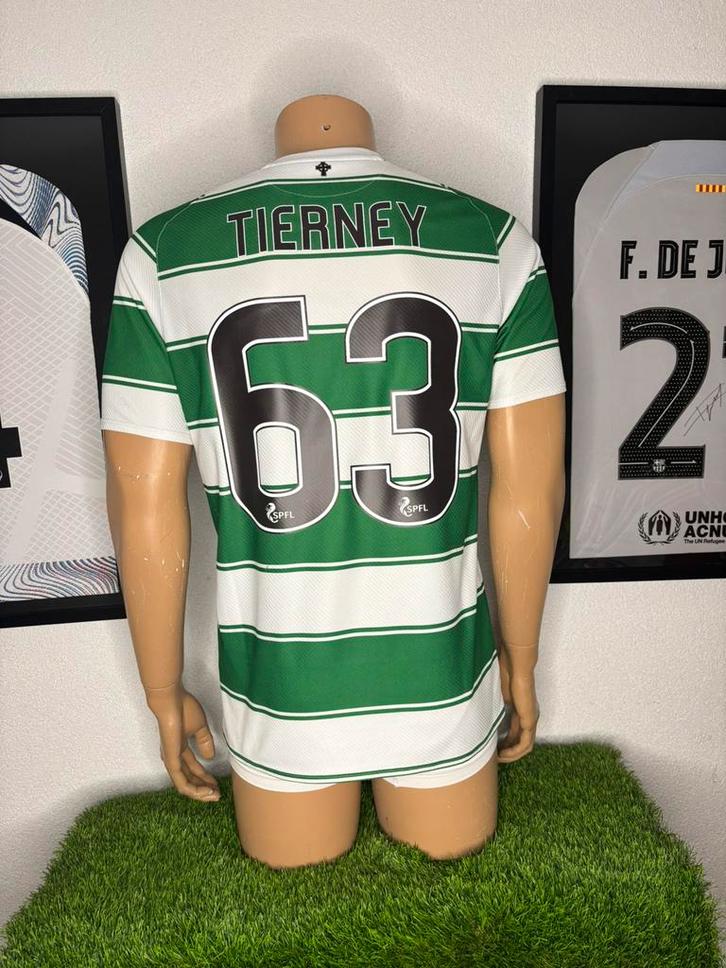 Celtic thuisshirt 2015/2016 Tierney, Sport en Fitness, Voetbal, Zo goed als nieuw, Shirt, Maat M, Ophalen of Verzenden