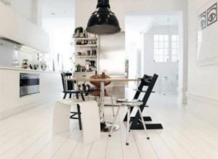 Wow...Deze prachtige witte houten vloer, Nu deal prijs, Doe-het-zelf en Verbouw, Vloerdelen en Plavuizen, Nieuw, Vloerdelen of -planken