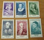 Frankrijk, serie Beroemdheden, 1955, Verzenden