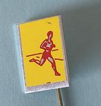 Vintage Sport Speldje - Hardloper, Verzenden