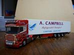 Tekno Scania R serie A. Campbell met certificaat, Hobby en Vrije tijd, Modelauto's | 1:50, Ophalen of Verzenden, Nieuw, Bus of Vrachtwagen