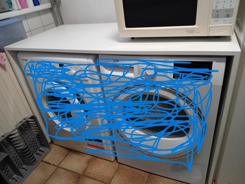 Ombouw ( voor bijv wasmachine en droger ), Witgoed en Apparatuur, Onderdelen en Toebehoren, Zo goed als nieuw, Ophalen
